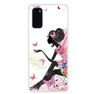 Coque Samsung Galaxy S20 Butterfly Lady