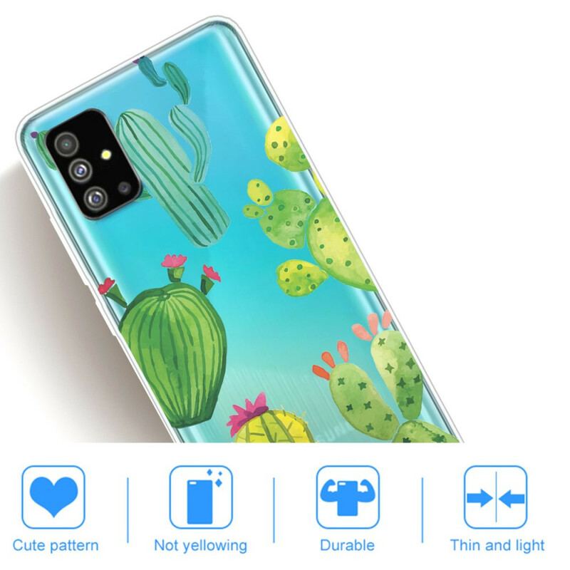 Coque Samsung Galaxy S20 Cactus Aquarelle