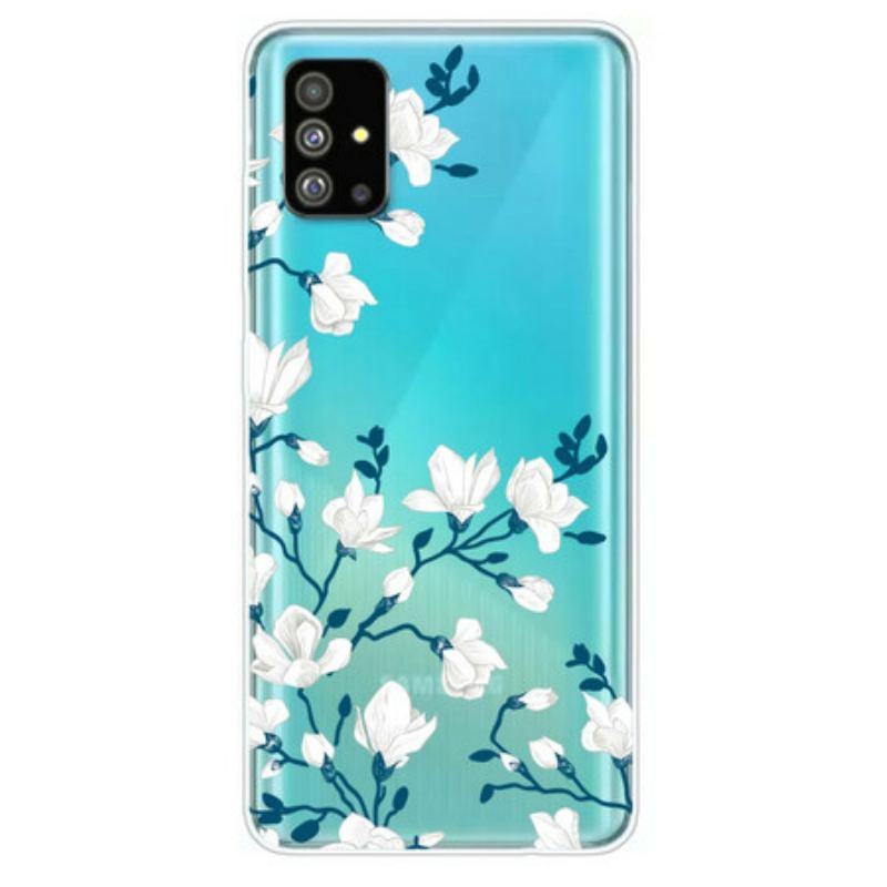 Coque Samsung Galaxy S20 Fleurs Blanches