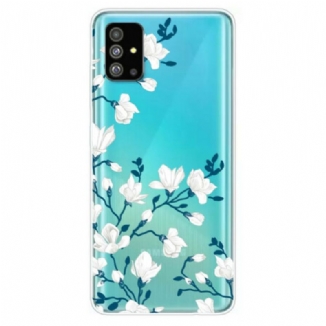 Coque Samsung Galaxy S20 Fleurs Blanches