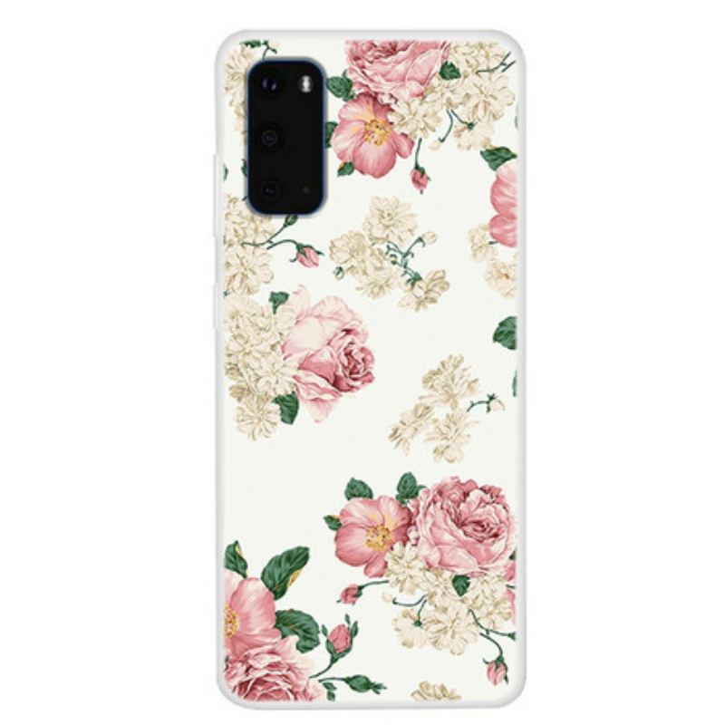 Coque Samsung Galaxy S20 Fleurs Liberty