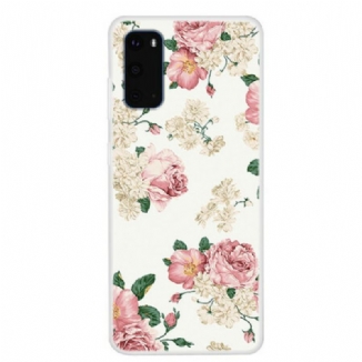 Coque Samsung Galaxy S20 Fleurs Liberty