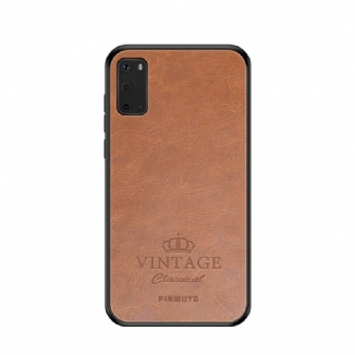 Coque Samsung Galaxy S20 Honorable Vintage PINWUYO