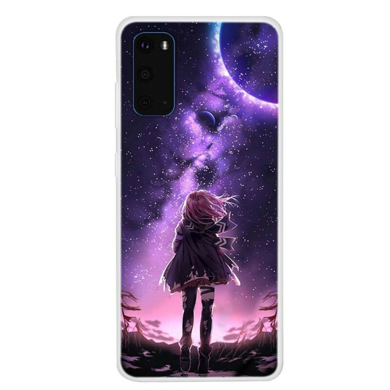 Coque Samsung Galaxy S20 Pleine Lune Magique