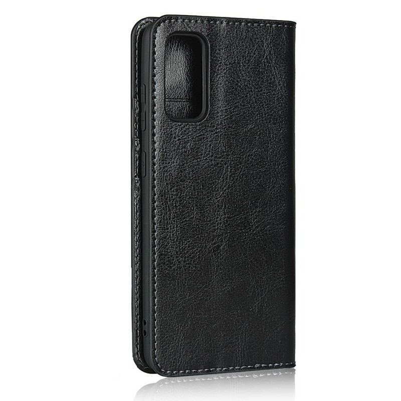 Flip Cover Samsung Galaxy S20 Cuir Véritable