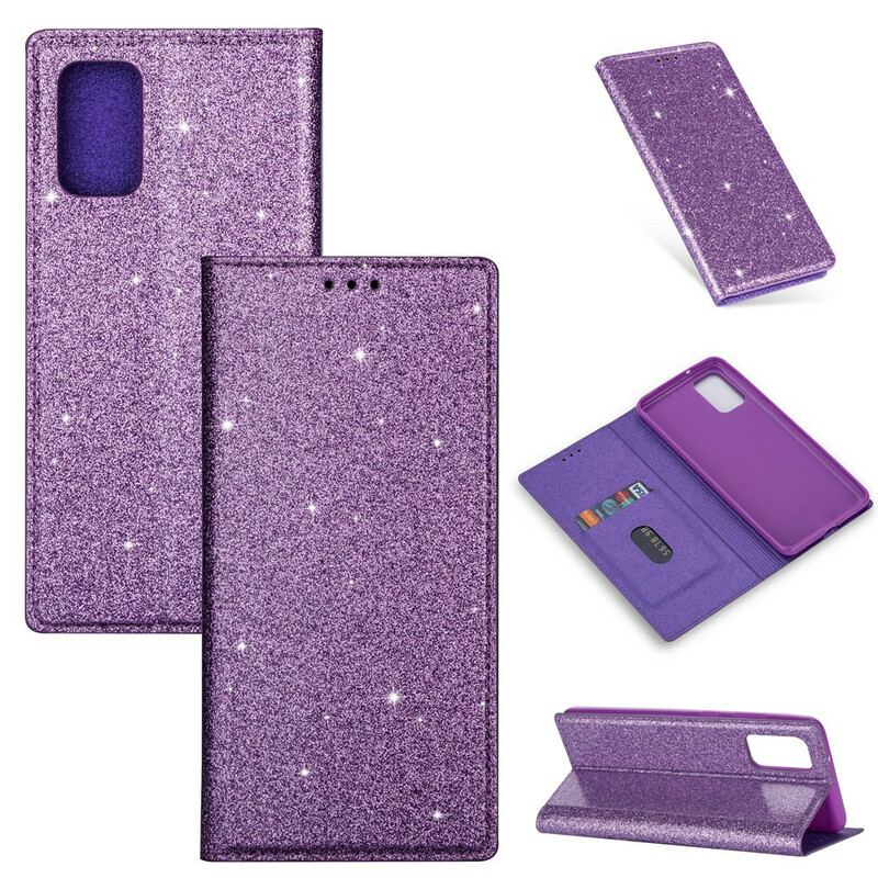 Flip Cover Samsung Galaxy S20 Style Paillettes