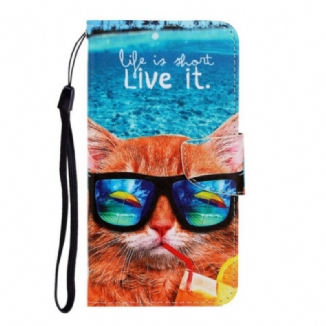Housse Samsung Galaxy S20 Cat Live It à Lanière