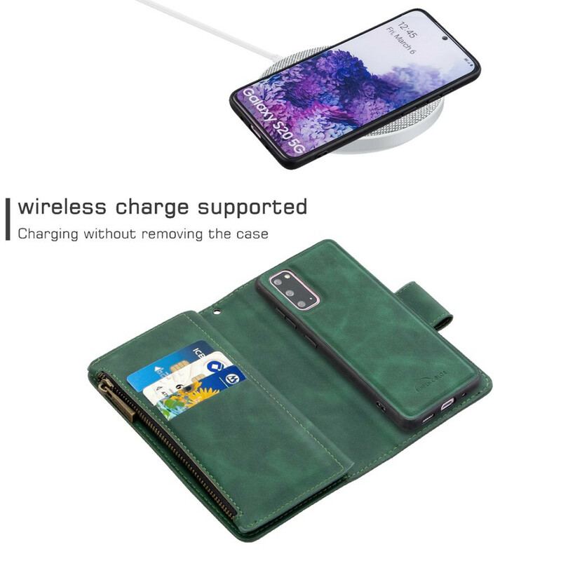 Housse Samsung Galaxy S20 Coque Détachable Zippée