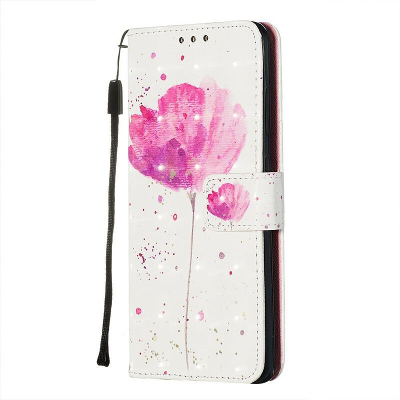 Housse Samsung Galaxy S20 Coquelicot Aquarelle