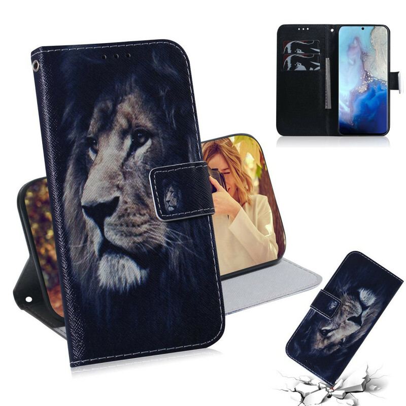 Housse Samsung Galaxy S20 Dreaming Lion