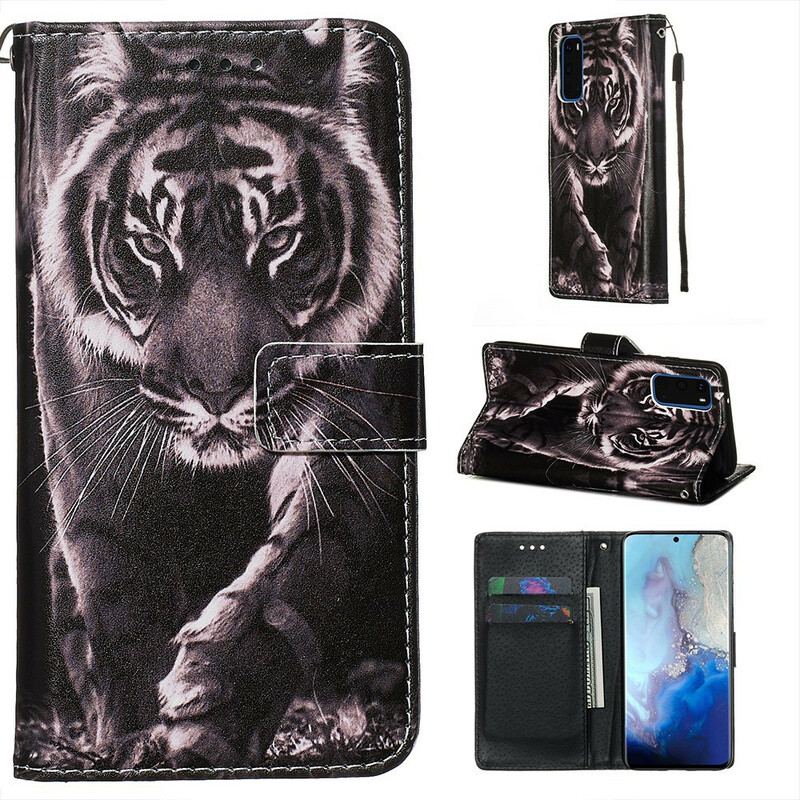 Housse Samsung Galaxy S20 Tigre de Nuit