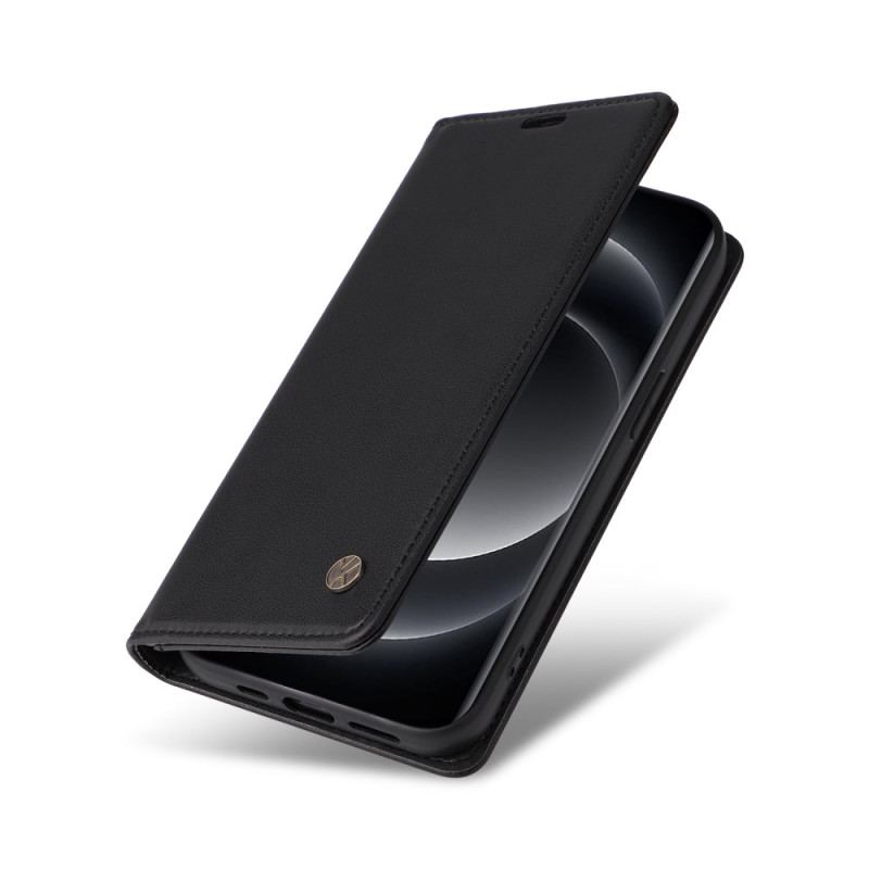 Flip Cover Xiaomi 14 Ultra Effet Cuir YIKATU