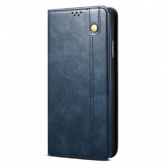 Flip Cover Xiaomi 14 Ultra Simili Cuir Ciré