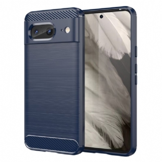 Coque Google Pixel 8 Fibre Carbone Brossée