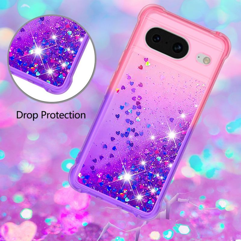 Coque Google Pixel 8 Paillettes Color