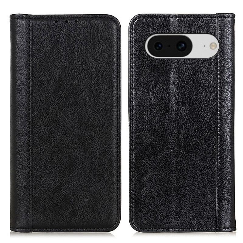 Flip Cover Google Pixel 8 Cuir Fendu