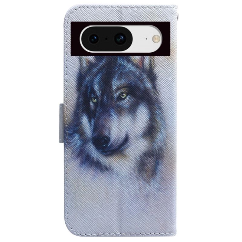 Housse Google Pixel 8 Chien Aquarelle