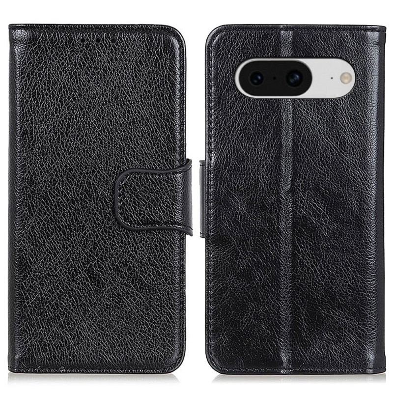 Housse Google Pixel 8 Cuir Nappa Fendu