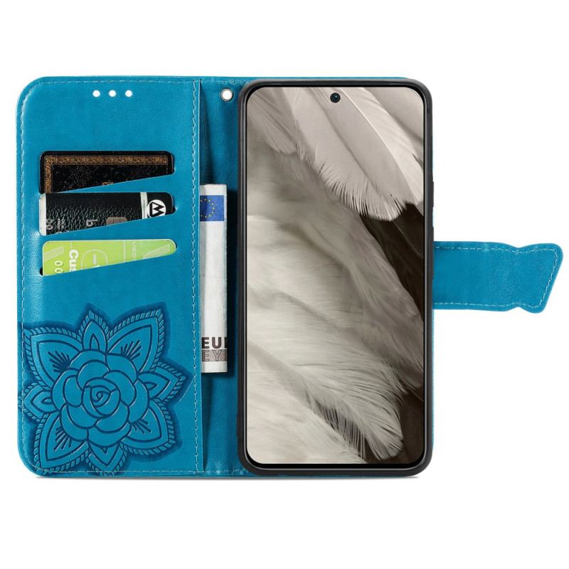 Housse Google Pixel 8 Papillon Baroque