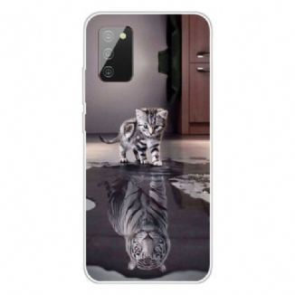 Coque Samsung Galaxy A02s Ernest le Tigre