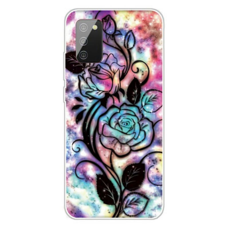 Coque Samsung Galaxy A02s Fleur Graphique