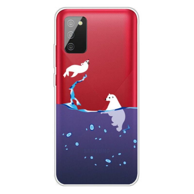 Coque Samsung Galaxy A02s Jeux de Mer