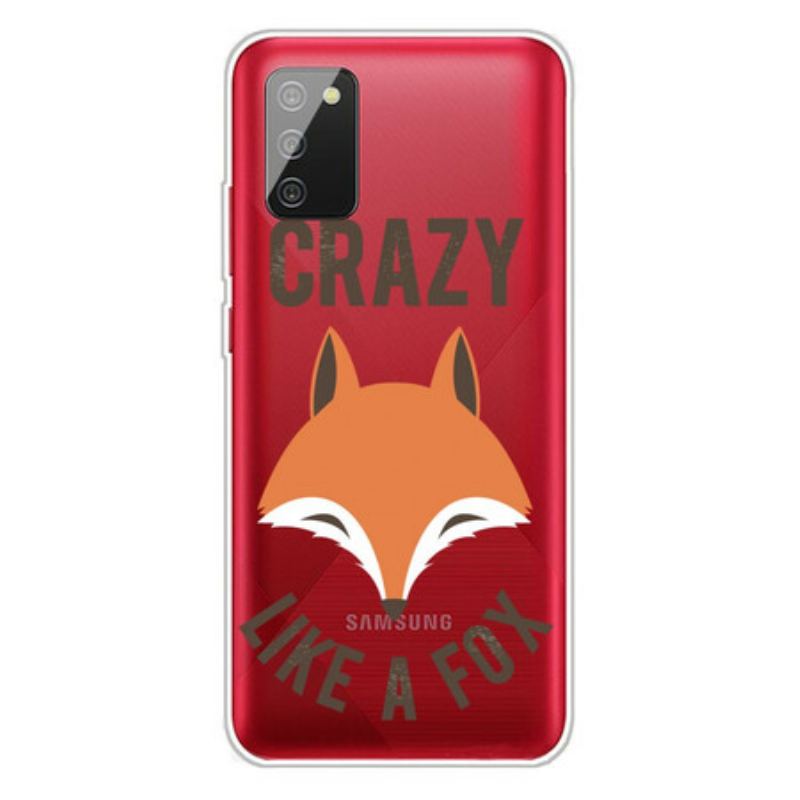 Coque Samsung Galaxy A02s Renard / Crazy Like a Fox