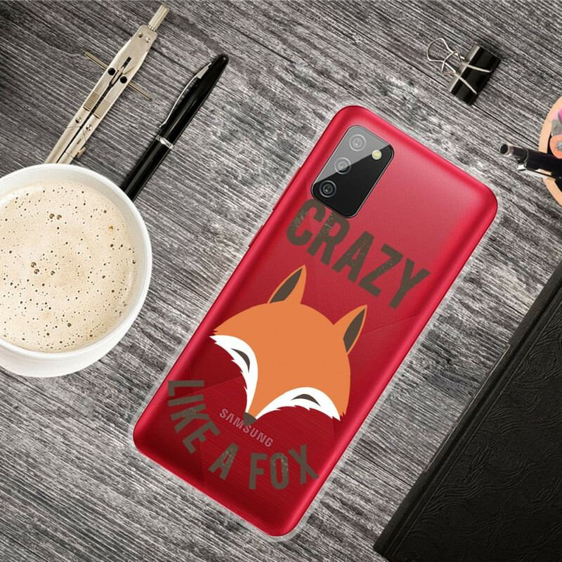 Coque Samsung Galaxy A02s Renard / Crazy Like a Fox