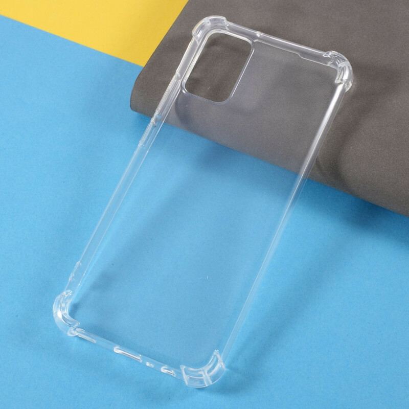 Coque Samsung Galaxy A02s Transparente Coins Renforcés