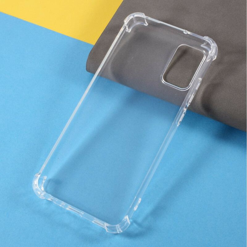 Coque Samsung Galaxy A02s Transparente Coins Renforcés