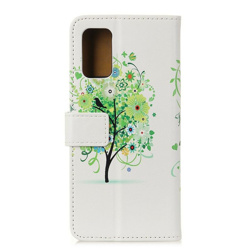 Housse Samsung Galaxy A02s Arbre Fleuri