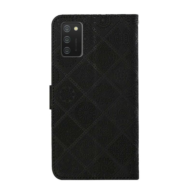 Housse Samsung Galaxy A02s Motif Tapisserie