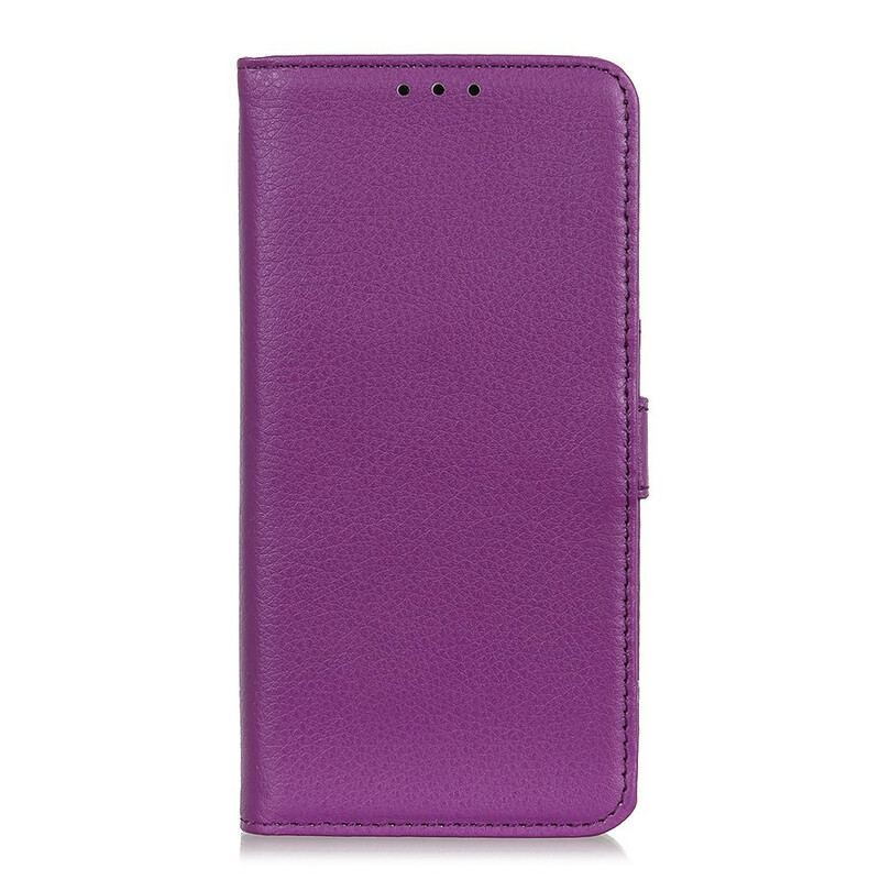 Housse Samsung Galaxy A02s Traditionnellement Litchi