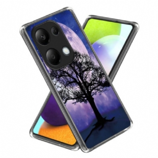 Coque Xiaomi Redmi Note 13 Pro 4G / Poco M6 Pro 4G Arbre et Lune