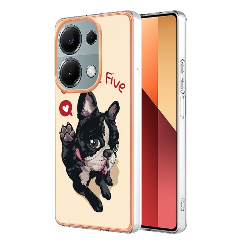 Coque Xiaomi Redmi Note 13 Pro 4G / Poco M6 Pro 4G Chien Give Me Five