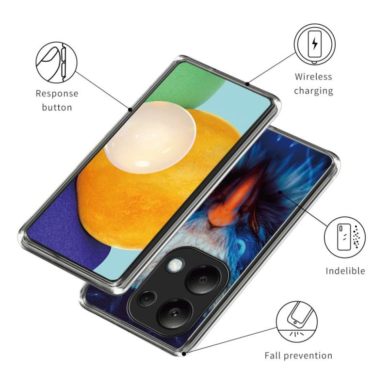 Coque Xiaomi Redmi Note 13 Pro 4G / Poco M6 Pro 4G Faucon