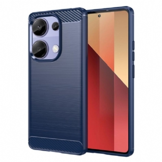 Coque Xiaomi Redmi Note 13 Pro 4G / Poco M6 Pro 4G Fibre Carbone Brossée