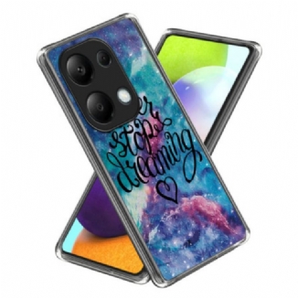 Coque Xiaomi Redmi Note 13 Pro 4G / Poco M6 Pro 4G Never Stop Dreaming