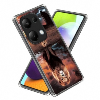 Coque Xiaomi Redmi Note 13 Pro 4G / Poco M6 Pro 4G Rêve de Lion