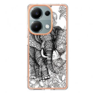 Coque Xiaomi Redmi Note 13 Pro 4G / Poco M6 Pro 4G Totem Éléphant