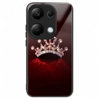 Coque Xiaomi Redmi Note 13 Pro 4G / Poco M6 Pro 4G Verre Trempé Couronne de Diamants