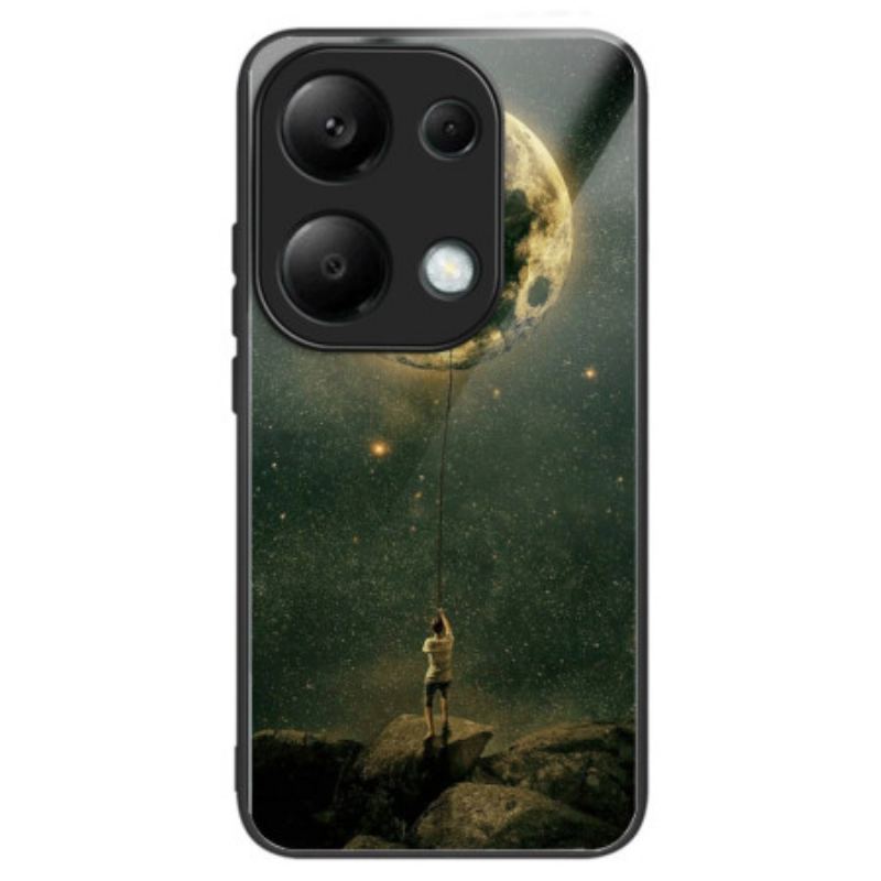 Coque Xiaomi Redmi Note 13 Pro 4G / Poco M6 Pro 4G Verre Trempé Homme à la Lune