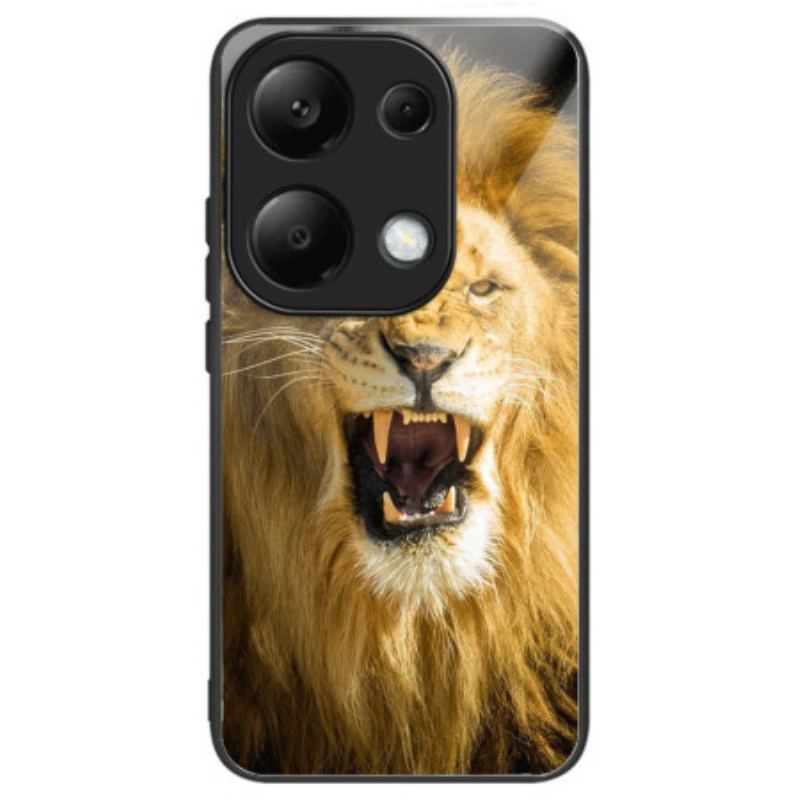 Coque Xiaomi Redmi Note 13 Pro 4G / Poco M6 Pro 4G Verre Trempé Lion