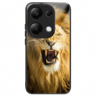 Coque Xiaomi Redmi Note 13 Pro 4G / Poco M6 Pro 4G Verre Trempé Lion