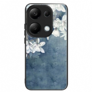 Coque Xiaomi Redmi Note 13 Pro 4G / Poco M6 Pro 4G Verre Trempé Magnolias