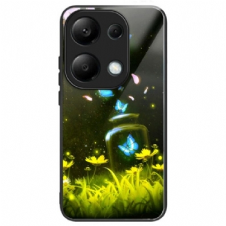 Coque Xiaomi Redmi Note 13 Pro 4G / Poco M6 Pro 4G Verre Trempé Papillon Bouteille