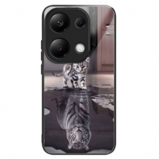 Coque Xiaomi Redmi Note 13 Pro 4G / Poco M6 Pro 4G Verre Trempé Petit Chaton