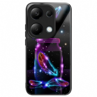 Coque Xiaomi Redmi Note 13 Pro 4G / Poco M6 Pro 4G Verre Trempé Plume Fluorescente