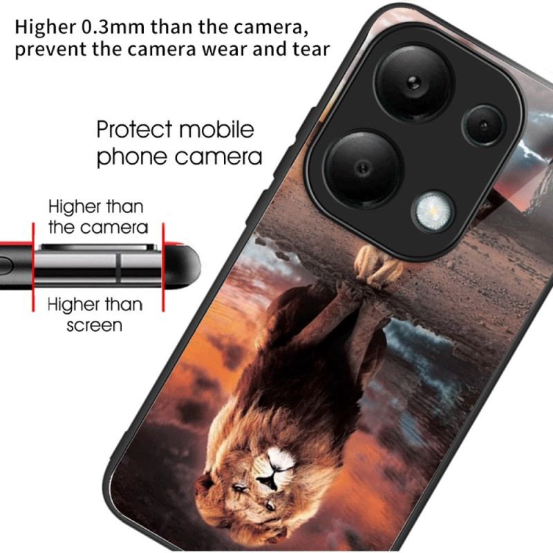 Coque Xiaomi Redmi Note 13 Pro 4G / Poco M6 Pro 4G Verre Trempé Rêve de Lionceau