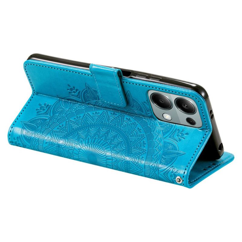 Etui Portefeuille Pour Xiaomi Redmi Note 13 Pro 4G / Poco M6 Pro 4G Avec Motif Mandala